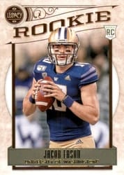 2020 Panini Legacy Base Set Jacob Eason #156 card