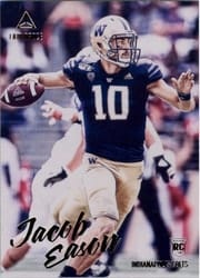 2020 Panini Luminance Base Set Jacob Eason #107 card