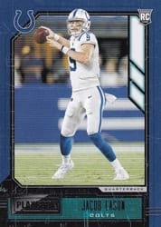 2020 Panini Playbook Base Set Jacob Eason #111 card