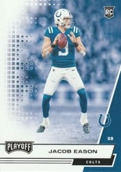 2020 Panini Playoff Base Set Jacob Eason #216 card