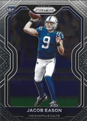 2020 Panini Prizm Base Set Jacob Eason #331 card