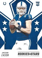 2020 Panini Rookies & Stars Base Set Jacob Eason #105 card