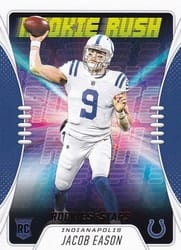 2020 Panini Rookies & Stars Rookie Rush Jacob Eason #RR-6 card