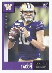 2020 Score Base Set Jacob Eason #354 card