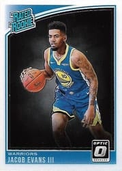 2018-19 Donruss Optic Base Set Jacob Evans III #178 card