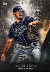 2018 Topps Inception Base Set Jacob Faria #6 card