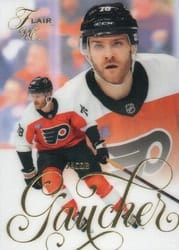 2025-26 Flair Base Set Jacob Gaucher #167 card