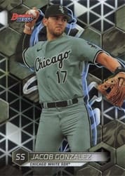 2023 Bowman's Best Top Prospects Jacob Gonzalez #TP-1 card