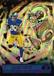 2021 Panini Illusions Base Set Jacob Harris #96 card