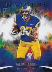 2021 Panini Origins Base Set Jacob Harris #140 card