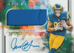 2021 Panini Origins Base Set Jacob Harris #189 card