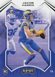 2021 Panini Playoff Base Set Jacob Harris #238 card