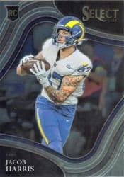 2021 Panini Select Base Set Jacob Harris #380 card