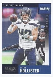 2020 Score Base Set Jacob Hollister #330 card