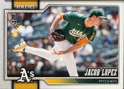 2026 Topps Base Set Jacob Lopez #76 card