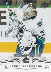 2018-19 Upper Deck Base Set Jacob Markstrom #172 card