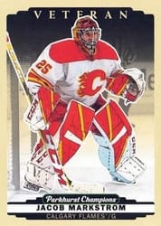 2022-23 Parkhurst Champions Base Set Jacob Markstrom #195 card