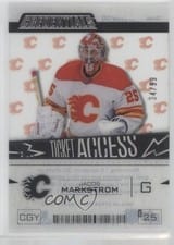 2023-24 Upper Deck Credentials Acetate Ticket Access Jacob Markstrom #TA-MA card
