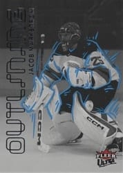 2025-26 Fleer Ultra Outlining Jacob Markstrom #OL 21 of 30 card