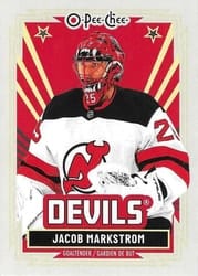 2025-26 O-Pee-Chee Base Retro Jacob Markstrom #498 card