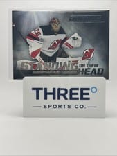 2025-26 Upper Deck Credentials Standing on Their Head Jacob Markstrom #SH-20 card
