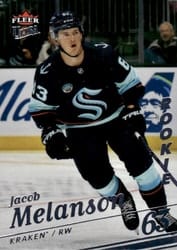 2025-26 Fleer Ultra Base Set Jacob Melanson #192 card