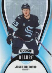 2025-26 Upper Deck Allure Base Set Jacob Melanson #127 card