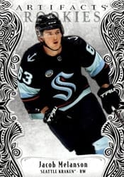 2025-26 Upper Deck Artifacts Base Set Jacob Melanson #191 card