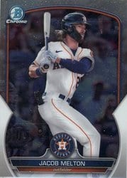 2023 Bowman Chrome Prospects Jacob Melton #BCP-196 card