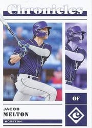 2023 Panini Chronicles Base Set Jacob Melton #14 card