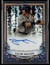 2024 Bowman Sterling Prospect Autographs Jacob Melton #PA-JME card
