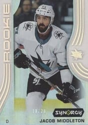 2019-20 Upper Deck Synergy Base Set Jacob Middleton #58 card