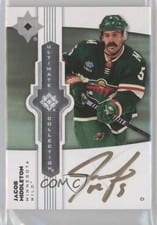 2022-23 Upper Deck Ultimate Collection Ultimate Emblems Autograph Jacob Middleton #UE-MI card