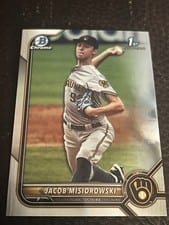 2022 Bowman Draft Chrome Jacob Misiorowski #BDC-132 card