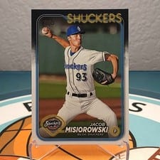 2024 Topps Pro Debut Autographs Jacob Misiorowski #PD-171 card