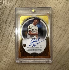2026 Topps Tier One Prime Performers Autographs Jacob Misiorowski #PPA-JMI card