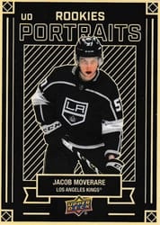 2022-23 Upper Deck UD Portraits Jacob Moverare #P-64 card