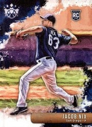 2019 Panini Diamond Kings Base Set Jacob Nix #79 card