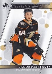 2022-23 SP Authentic Base Set Jacob Perreault #109 card