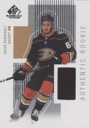 2022-23 SP Game Used Retro Renovations Rookies Jersey Jacob Perreault #RR-PE card
