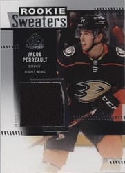 2022-23 SP Game Used Rookie Sweaters Jacob Perreault #RS-JP card
