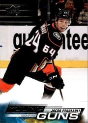 2022-23 Upper Deck Base Set Jacob Perreault #212 card