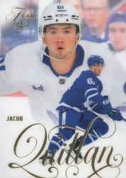 2025-26 Flair Base Set Jacob Quillan #161 card
