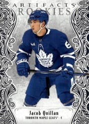 2025-26 Upper Deck Artifacts Base Set Jacob Quillan #181 card