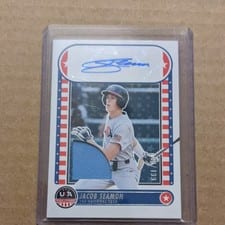 2025 Panini Stars & Stripes 15U National Team Signatures Jacob Seamon #NTS-JS card