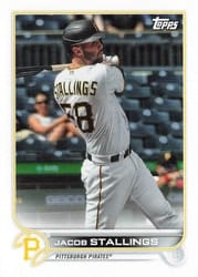 2022 Topps Mini Base Set Jacob Stallings #286 card