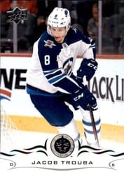 2018-19 Upper Deck Base Set Jacob Trouba #445 card