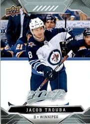 2019-20 Upper Deck MVP Base Set Jacob Trouba #78 card