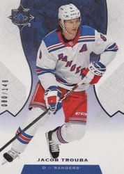 2019-20 Upper Deck Ultimate Collection Base Set Jacob Trouba #47 card