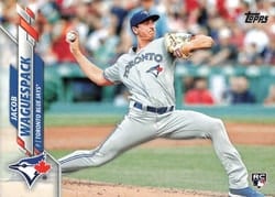 2020 Topps Base Set Jacob Waguespack #169 card